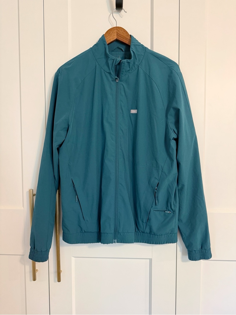 Figs Men’s Medium Cobaki Scrub Jacket Caribbean Blue